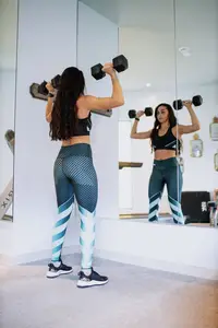 Gym workout at Boardwalk Aruba 