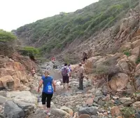 Hiking adventure in Arikok National Park Aruba, perfect for nature lovers staying at Boardwalk Boutique Hotel Aruba.