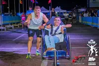 Inclusive sports event in Aruba with Luuk Loo, supported by Boardwalk Boutique Hotel Aruba and community initiatives.